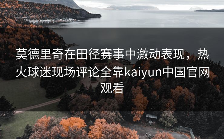 莫德里奇在田径赛事中激动表现，热火球迷现场评论全靠kaiyun中国官网观看